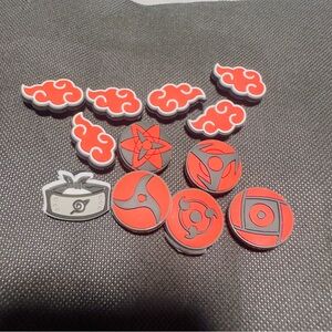 Naruto shoe croc charms